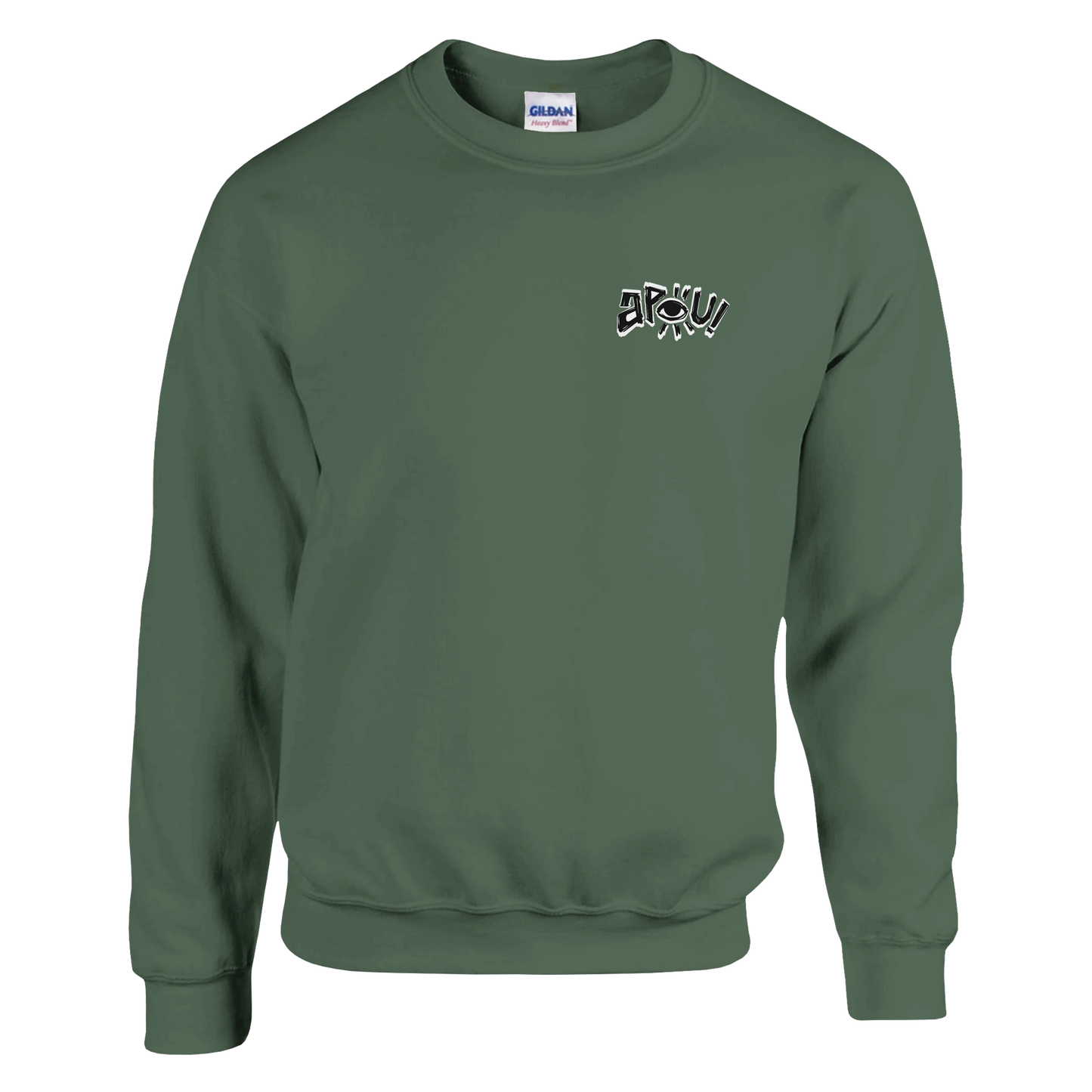 Sweat-Shirt au design d'APOU SHINY – Famille des Singes en Totem - un jeu de cartes familial plein de malice et de stratégie - Editeur : NO ONE GAMES