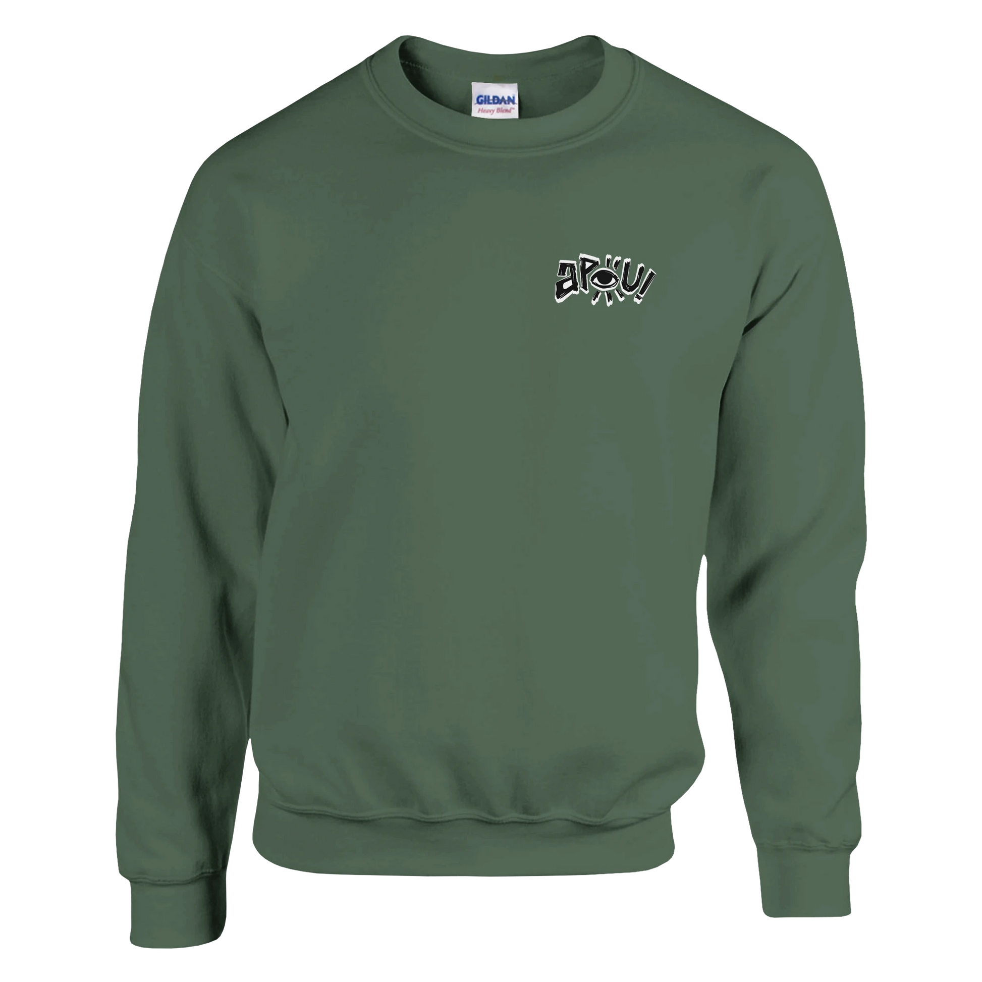 Sweat-Shirt au design d'APOU SHINY – Famille des Singes en Totem - un jeu de cartes familial plein de malice et de stratégie - Editeur : NO ONE GAMES