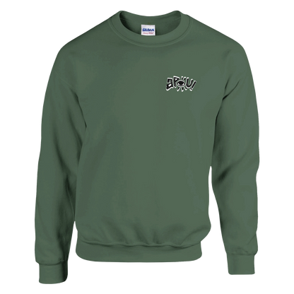 Sweat-Shirt au design d'APOU SHINY – Famille des Singes en Totem - un jeu de cartes familial plein de malice et de stratégie - Editeur : NO ONE GAMES