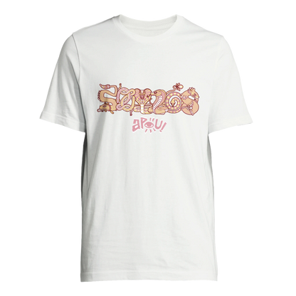 T-shirt au design d'APOU SHINY – Famille des Serpents en Clan - un jeu de cartes familial plein de malice et de stratégie - Editeur : NO ONE GAMES