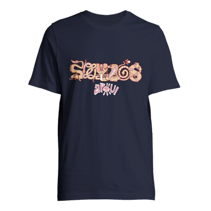 T-shirt au design d'APOU SHINY – Famille des Serpents en Clan - un jeu de cartes familial plein de malice et de stratégie - Editeur : NO ONE GAMES