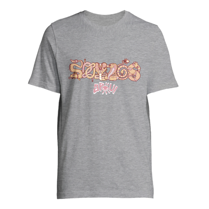 T-shirt au design d'APOU SHINY – Famille des Serpents en Clan - un jeu de cartes familial plein de malice et de stratégie - Editeur : NO ONE GAMES