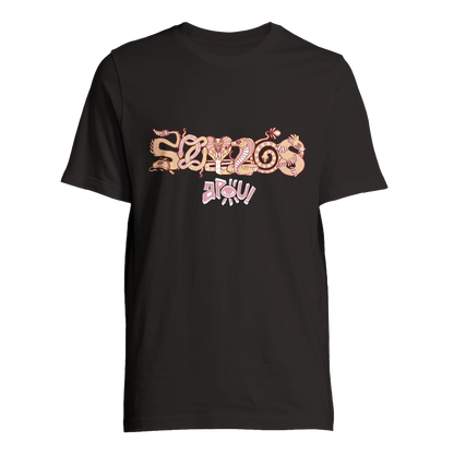 T-shirt au design d'APOU SHINY – Famille des Serpents en Clan - un jeu de cartes familial plein de malice et de stratégie - Editeur : NO ONE GAMES