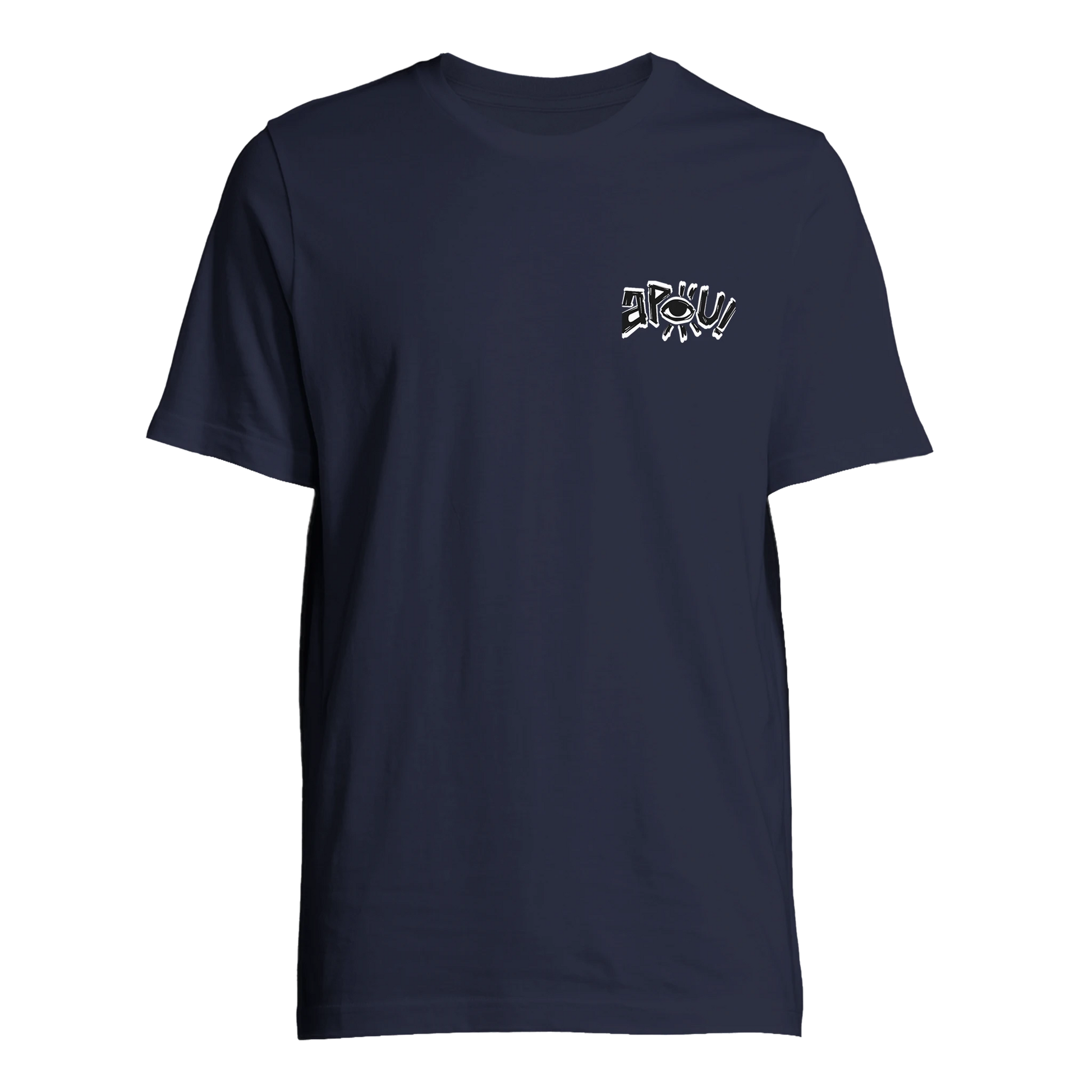 T-shirt au design d'APOU SHINY – Famille des Loups en Totem - un jeu de cartes familial plein de malice et de stratégie - Editeur : NO ONE GAMES