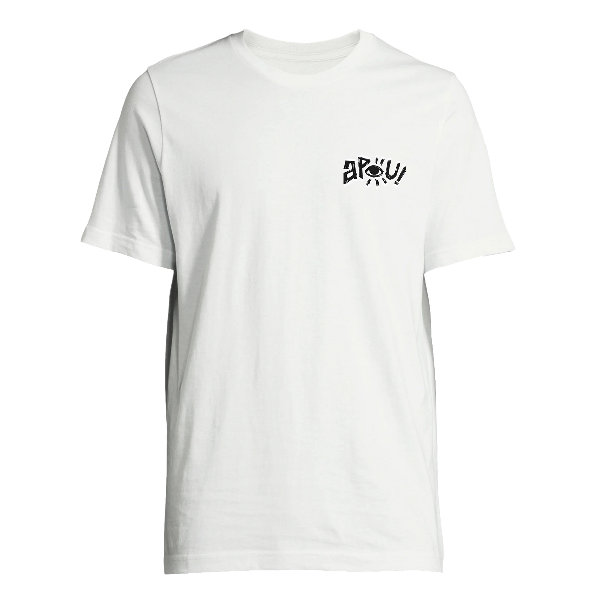 T-shirt au design d'APOU SHINY – Famille des Oiseaux en Totem - un jeu de cartes familial plein de malice et de stratégie - Editeur : NO ONE GAMES