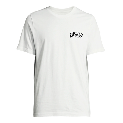 T-shirt au design d'APOU SHINY – Famille des Oiseaux en Totem - un jeu de cartes familial plein de malice et de stratégie - Editeur : NO ONE GAMES
