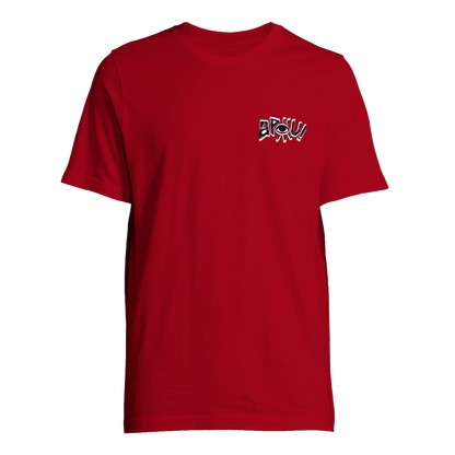 T-shirt au design d'APOU SHINY – Famille des Serpents en Totem - un jeu de cartes familial plein de malice et de stratégie - Editeur : NO ONE GAMES