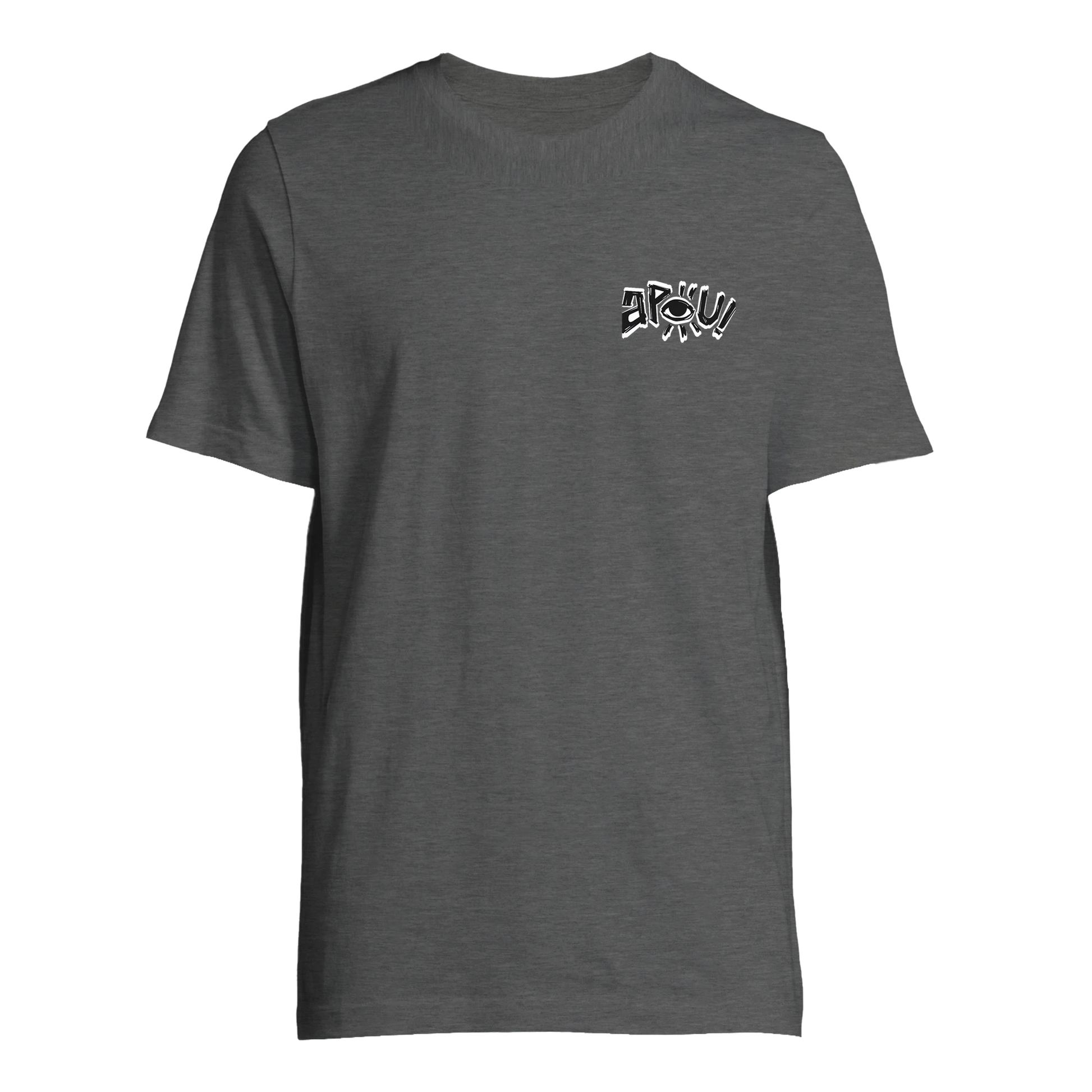 T-shirt au design d'APOU SHINY – Famille des Singes en Totem - un jeu de cartes familial plein de malice et de stratégie - Editeur : NO ONE GAMES