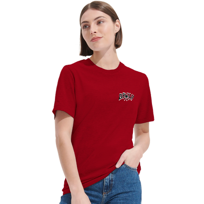 T-shirt au design d'APOU SHINY – Famille des Serpents en Totem - un jeu de cartes familial plein de malice et de stratégie - Editeur : NO ONE GAMES