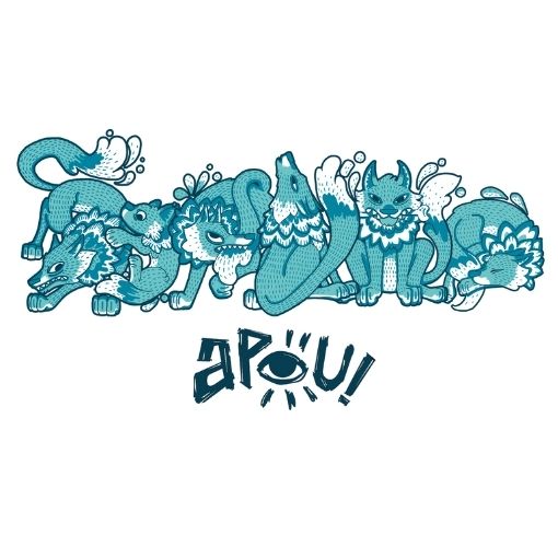 APOU SHINY – un jeu de Gilles Beaumé illustré par Lucile Mathieu - un jeu de cartes familial plein de malice et de stratégie - Editeur : NO ONE GAMES