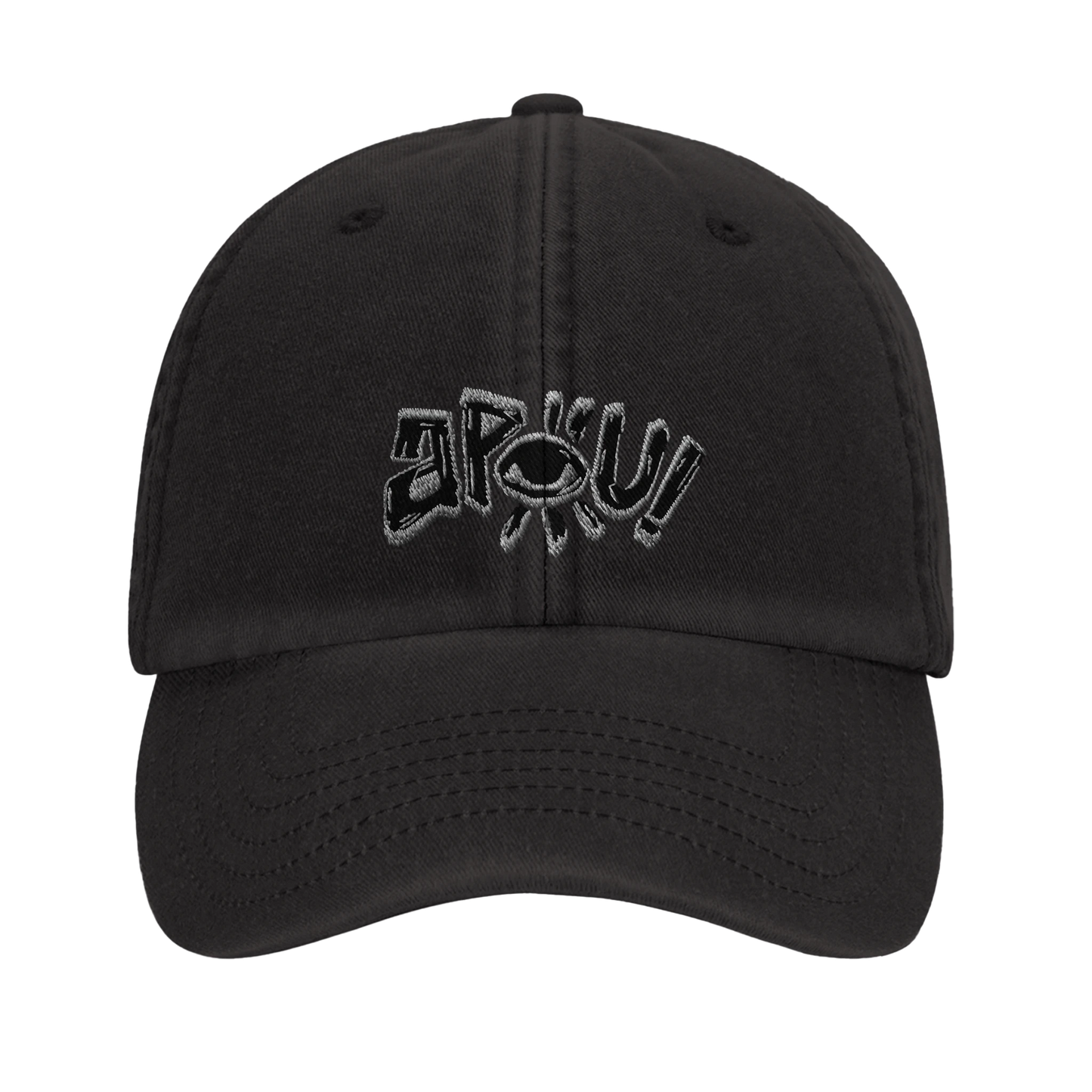 Casquette au design d'APOU SHINY – Logo APOU - un jeu de cartes familial plein de malice et de stratégie - Editeur : NO ONE GAMES