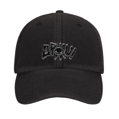 Casquette au design d'APOU SHINY – Logo APOU - un jeu de cartes familial plein de malice et de stratégie - Editeur : NO ONE GAMES