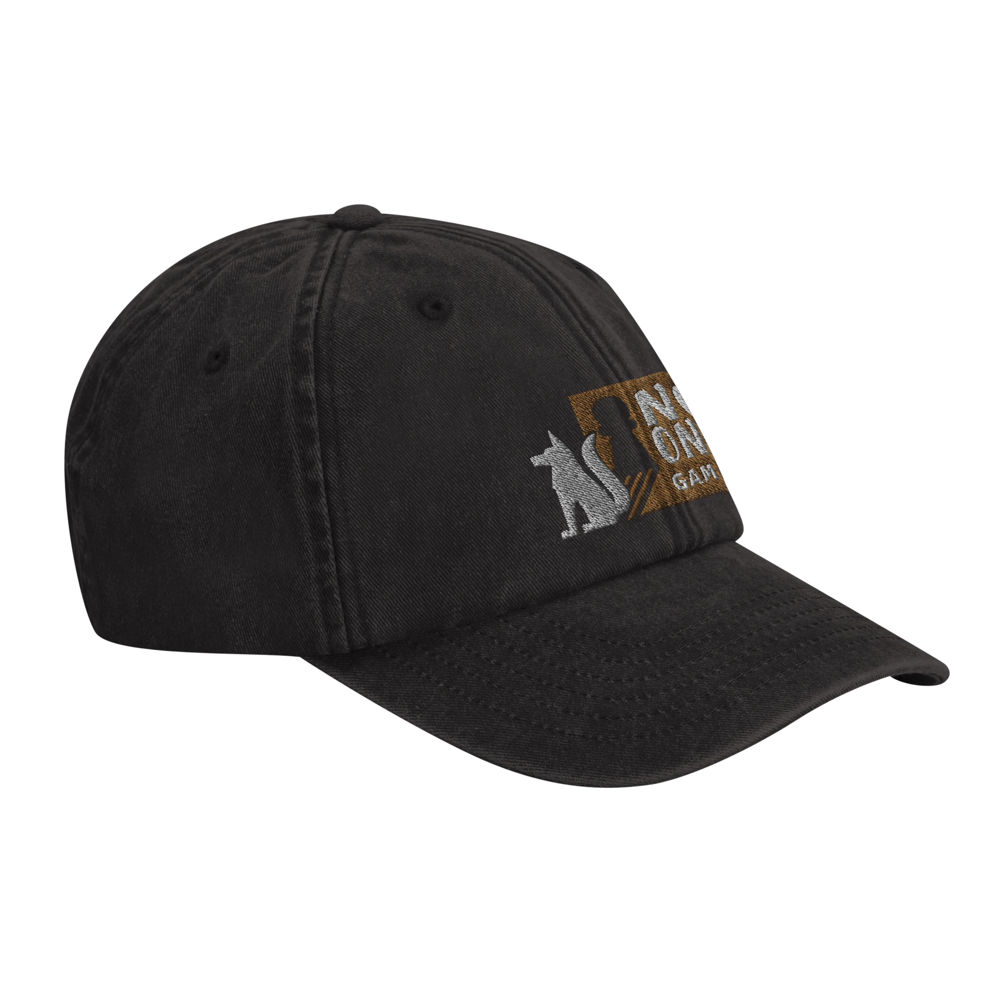 Casquette au design du logo de NO ONE GAMES - Inspiration du loup d'APOU SHINY : un jeu de cartes familial plein de malice et de stratégie