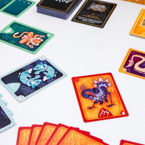 APOU SHINY – un jeu de Gilles Beaumé illustré par Lucile Mathieu - un jeu de cartes familial plein de malice et de stratégie - Editeur : NO ONE GAMES